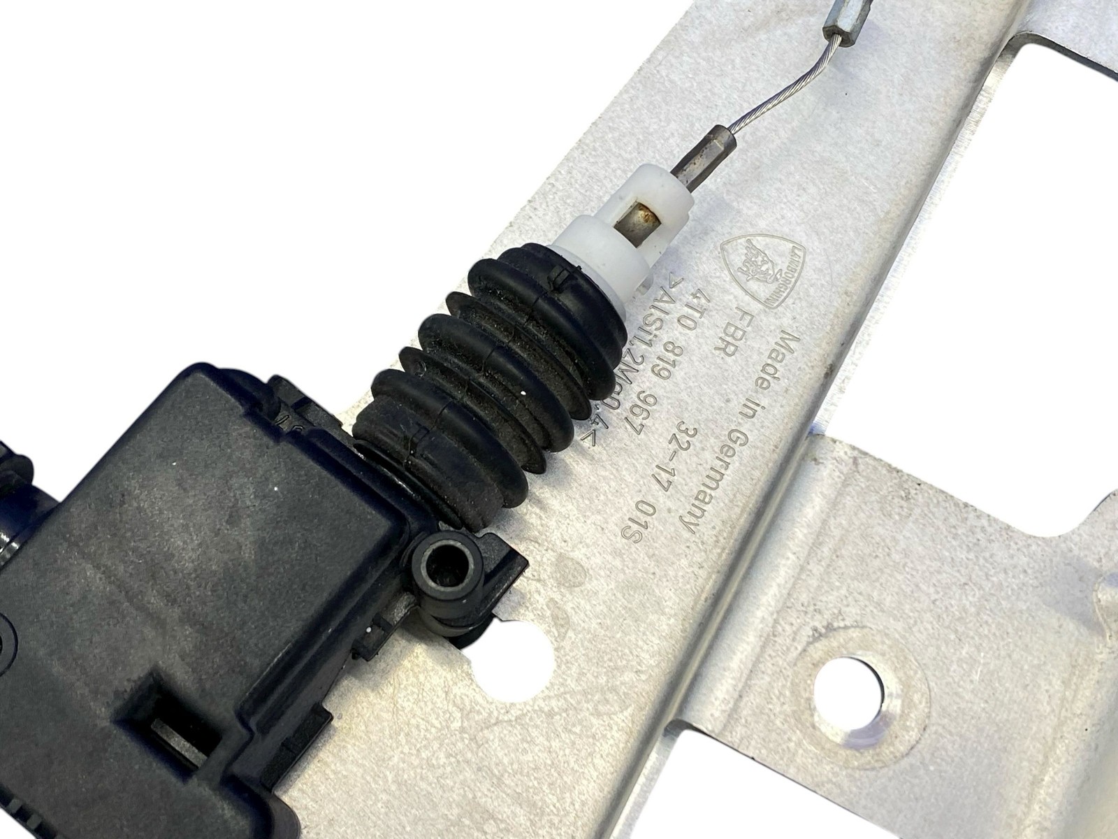 LAMBORGHINI HURACAN LP640-4 PERFORMANTE FRONT HOOD LOCK LATCH ACTUATOR W/ CABLE