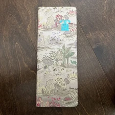 Vintage Silk Brocade Telephone, Address Book-Shanghai, China