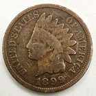 1899 Indian Head Cent VG You Grade it! As Shown IHC Penny Type Coin Free Ship!