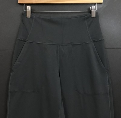 Lululemon Align High-Rise Wide-Leg Pants Full-Length Graphite Grey W5GJ5S Size 6