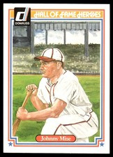 Johnny Mize 1983 Donruss Hall of Fame Heroes #10 Cardinals MLB READ FREE SHIP