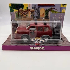 Chevron Cars Nando With Guitar Collectible Toy Car 1999 NEW