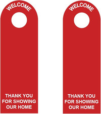 Lock Box Door Guard - Standard Length - 2-Pack - Red