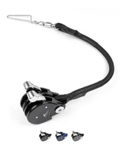 BLUEWING Blue Water Outrigger Line Lock PRO Hard-Anodized Aluminum Alloy Pulley
