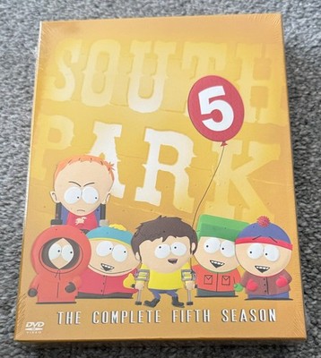 South Park: The Complete Fifth Season [3 Discs] (2001) NEW/SEALED 5 TIMMY/JIMMY