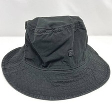 Acne Studios L/XL Bucket Hat Black Face Logo Unisex New