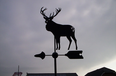 Wetterfahne Jäger Metall - Windrichtungsanzeiger Für Garten & Dach