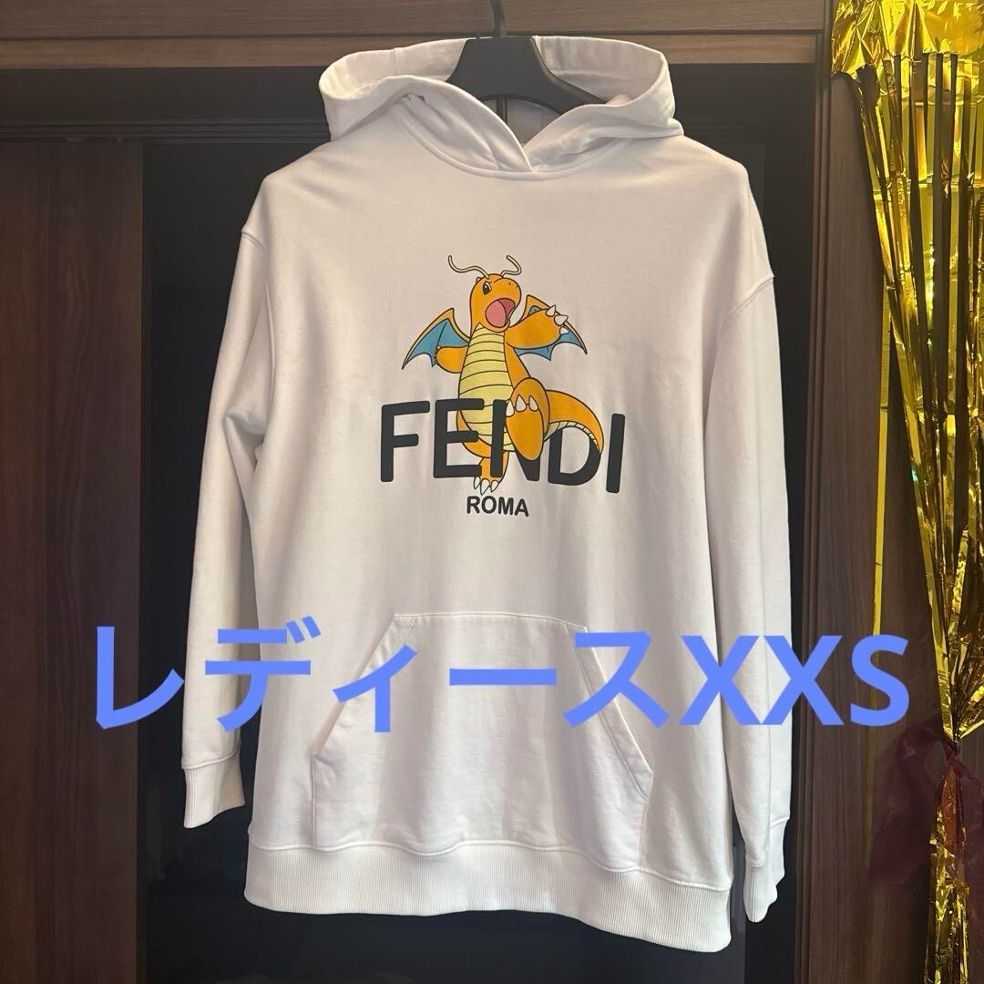 希少 FENDI hidden hood sweatshirt モンスターロゴ 希少 FENDI hidden hood sweatshirt モンスターロゴ