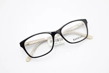BEBE JOIN THE CLUB BB5075 001 Jet Black on Bone 52-17-135 Frames Flex Hinges M65
