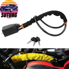 Universal Steering Wheel Lock Anti-Theft Security System Car Truck SUV Auto Lock