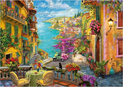 New Educa Jigsaw Puzzle 2000 Pieces 20258 Spanish Coffee - Picture 2 of 2