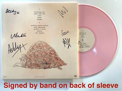 TUNNG - Love You All Over Again *SIGNED* Ltd Edition /300 Pink Vinyl LP New MINT