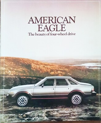American Motors Eagle 4-WD 198? Prospekt Brochure Catalogue Broszura Folleto