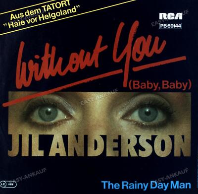 Jil Anderson - Without You 7in Coloured Vinyl 1984 (VG+/VG+) '