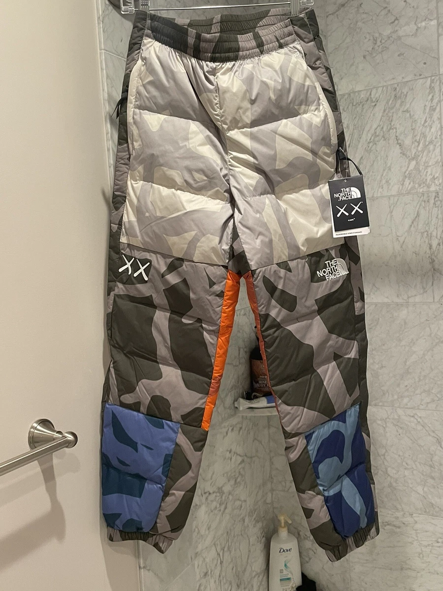 S KAWS x The North Face Retro 1996 Nuptse Pants Moonlight Ivory