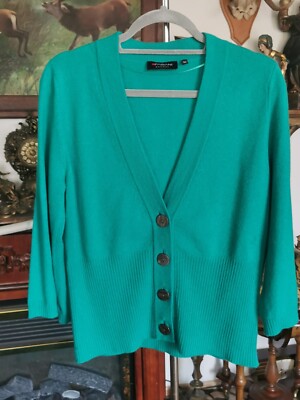 Damen Strickjacke 38 Fabiani 100%Kaschmir