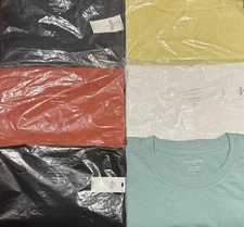 Banana Republic Men's Short Sleeve Crew Neck Premium Wash T-Shirts S-XXL, Choice