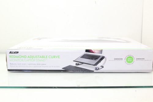 ALLSOP Redmond Monitor Curva Regolabile / Supporto Laptop 30498 - Foto 4 di 4