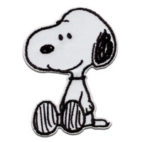 Peanuts © Snoopy - AufnäHer, BüGelbild, AufbüGler, GrößE: 7,6 X 5,7 Cm
