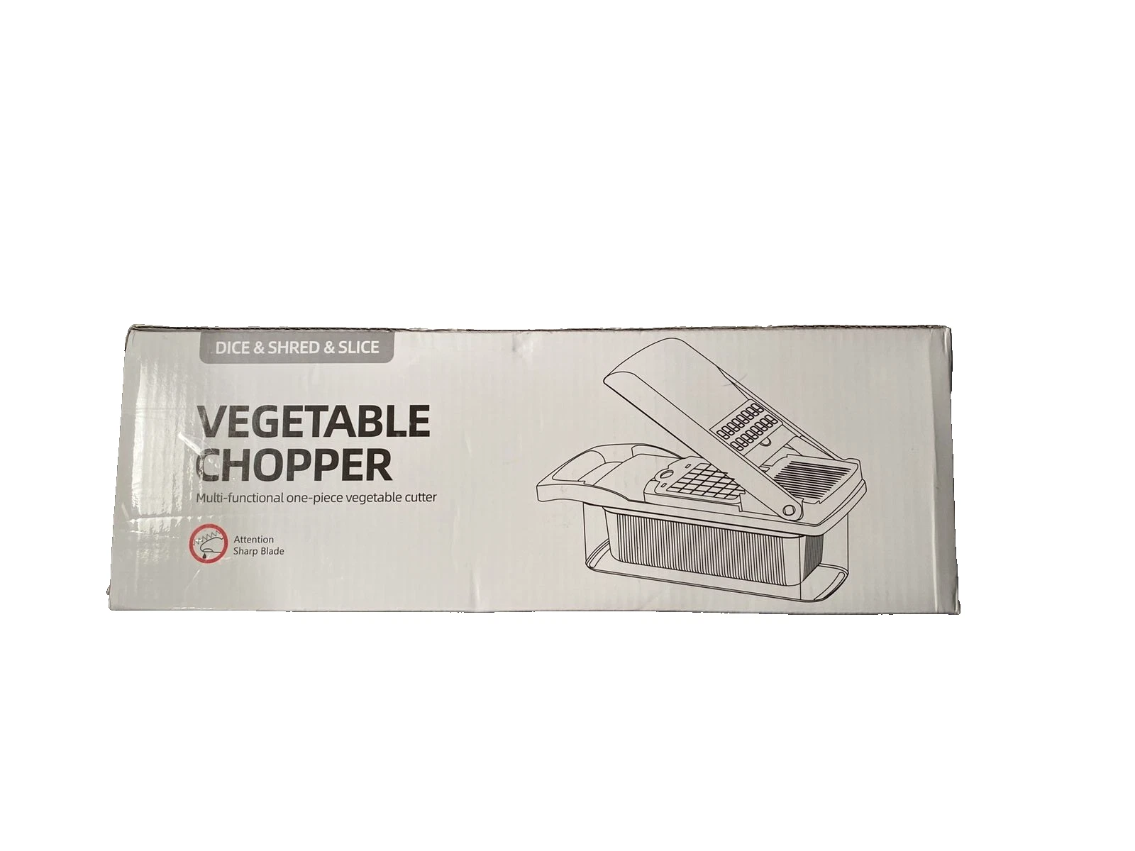 Vegetable Chopper Shred, Dice, and Slice Multifunctional one-piece vegetable