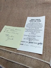 Vtg Yankee Peddler Hooked Rug Studio Ellis Sampler Sunbonnet Babies 38"x46.5"