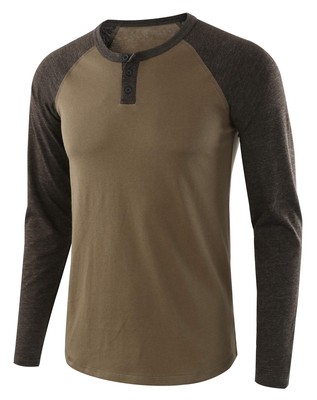 Men's Long-Sleeved Casual Bottoming Shirt