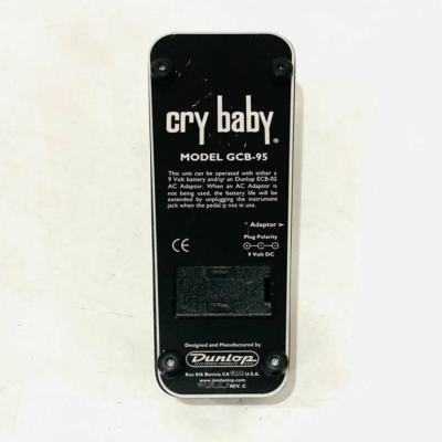 Jim Dunlop GCB95 Cry Baby Wah Guitar Effect Pedal Good | eBay