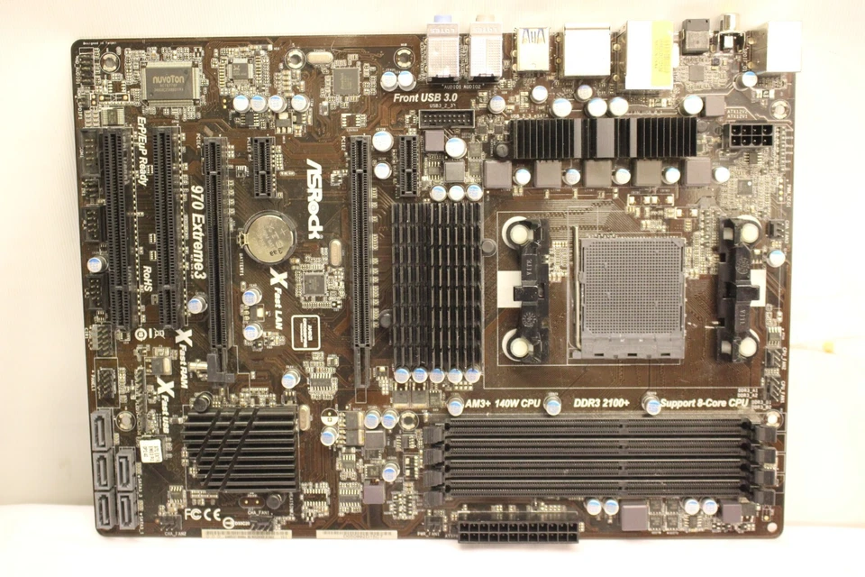 Asrock 970 Extremo 3 Placa Base AMD 970 Enchufe AM3/AM3+DDR3 Dimm USB 3.0 ATX - Imagen 2 de 4