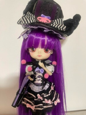 Pullip Dal Kuromi Collaboration Puppe mit Ständerbox guter Zustand aus Japan