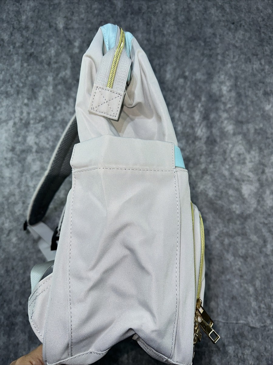ETRONIK Backpack Lunch Bag Laptop Backpack Blue Grey Work  display picture 3
