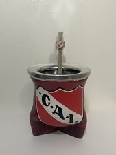 Mate cup yerba argentino - Independiente bombilla straw Independiente