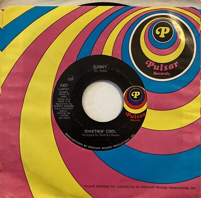Somethin' Cool   Sunny   Pulsar Records - 2407   1969 Latin Jazz Mod 45 RPM