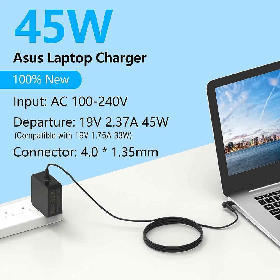 45W Netzteil Für ASUS Vivobook 14 15 17 S14 S15 S17 R540L X540S X541N X541U X553 - Bild 2 von 4