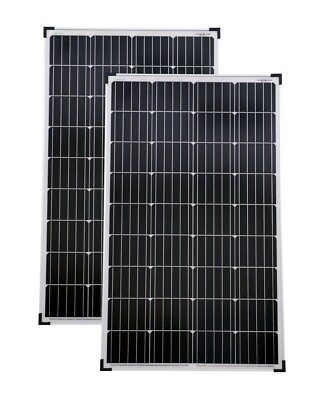 solartronics Solarmodule 2 Stück 130 Watt Mono Solarpanel Solarzelle 90646