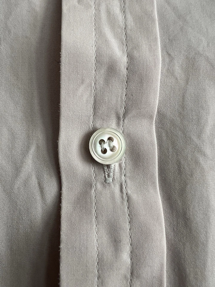 Hilditch Key Vintage Jermyn Street Shirt 15.5" 39cm Pink Slim Fit 45" England - Image 4 of 4