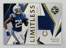 2020 Panini Limited - Limitless Materials #LM-MM Marlon Mack MEM SN49