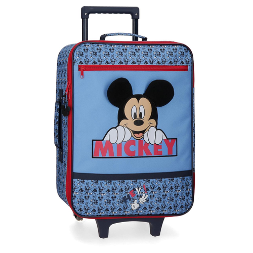 TROLLEY DA VIAGGIO TOPOLINO MICKEY DISNEY SEMIRIGIDO VALIGIA CM. 55 -  2529061 | eBay