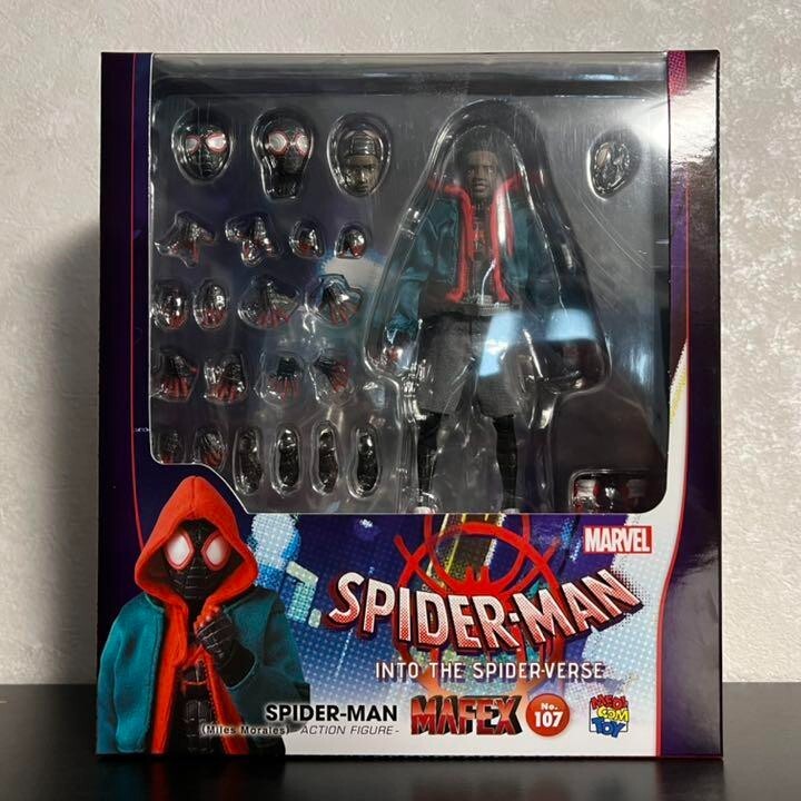 MAFEX SPIDER-MAN Figure INTO THE SPIDER-VERSES Edition No