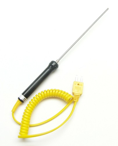 K-Type Thermocouple Sensor TC-3 For Lead Bullet Casting & Metal Melting - Stainless Steel