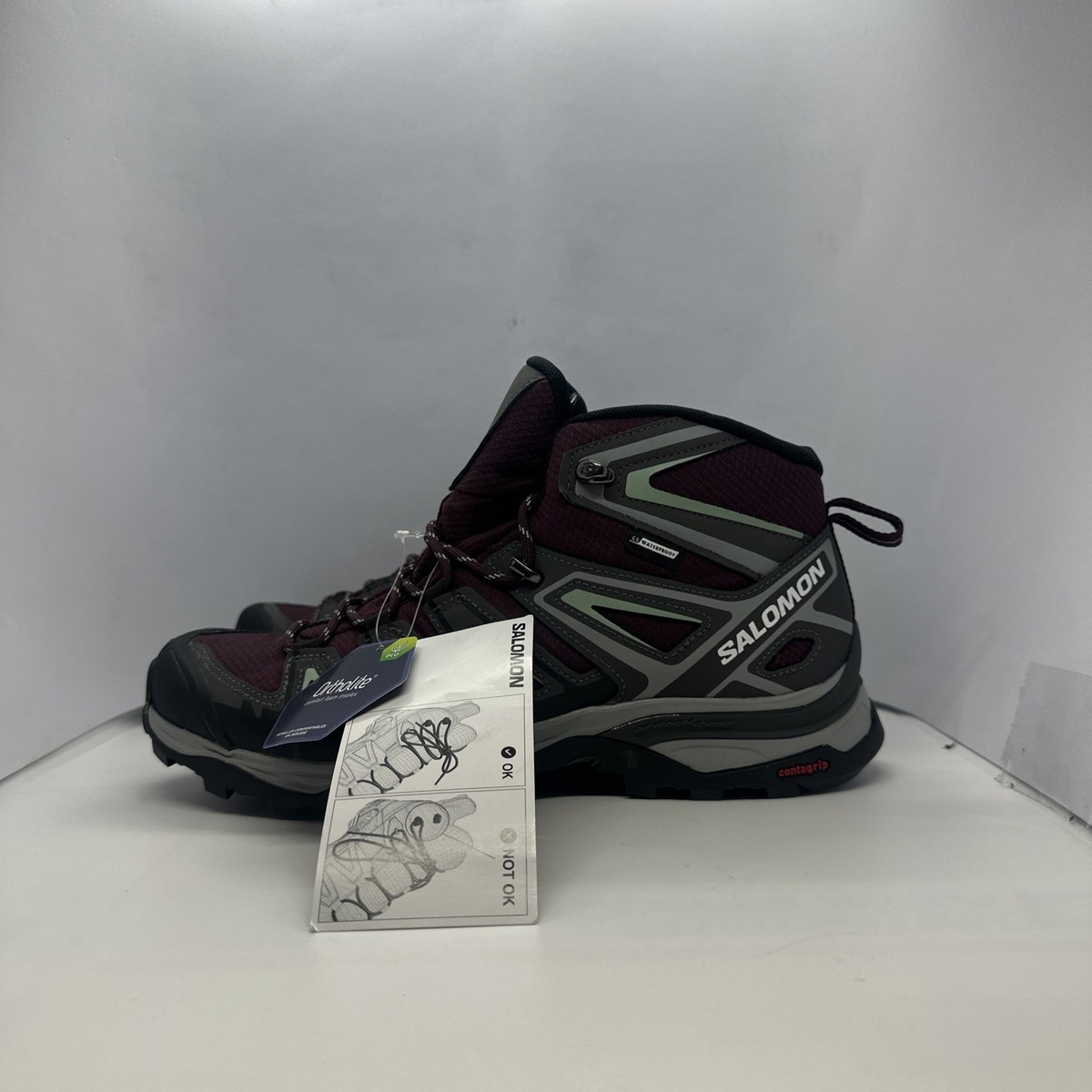 Salomon X Ultra Pioneer Mid Hiking Boots Mens Sz 14 Trail Outdoor Gorpcore EUC Amazon.com | SALOMON X Ultra Pioneer Mid Gore-Tex Women main image 4