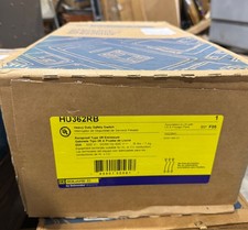 New Square D HU362RB Safety Switch Disconnect 60 Amp 600v Non Fused Type 3R 3Ph
