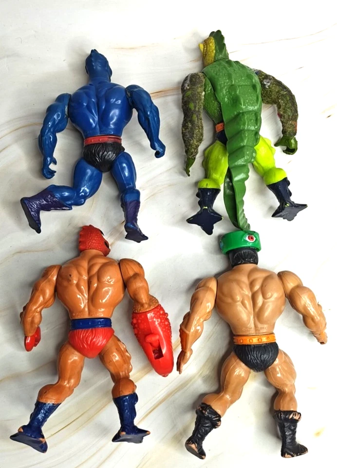 Lote de 4 Figuras de Acción He-Man MOTU de Colección Años 80 Mattel Masters of the Universe Foto 2 de 2
