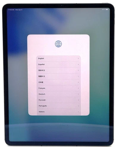 Apple Ipad Pro - 12.9" - 5TH Gen - WiFi+Cell - 128GB - ( SCREEN SCRATCHED )
