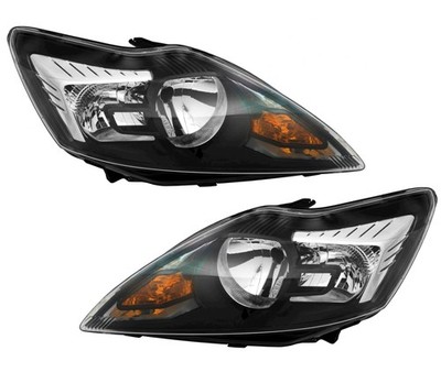 Scheinwerfer Set für Ford Focus MK2 Facelift 2008- Halogen H1 H7 LWR Motor