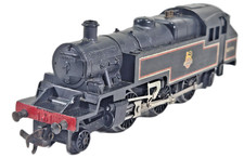 Triang Hornby R59 3MT Tank Loco 82034 BR Black Color OO Gauge Steam Runner Unbox