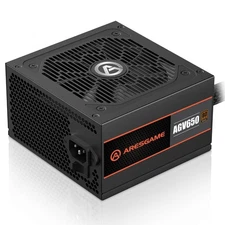ARESGAME AGV Series 650W Power Supply, 80 Plus Bronze Certified, Non Modular ...