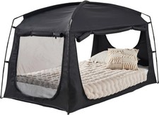 Privacy Sleep Indoor Bed Tent for Adults Kids Portable Blackout 90 Canopy