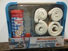 FAT BRAIN TOYS - Pretendables Cinnamon Roll Set - Imaginative Play - FA399-1