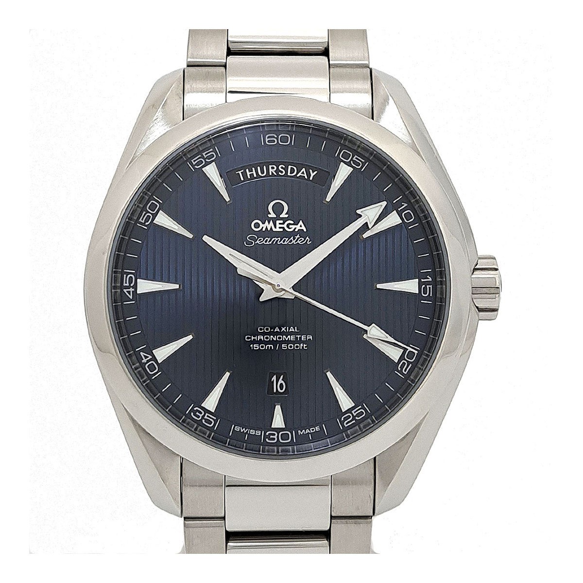 Omega Seamaster Aqua Terra Day Date 231.10.42.22.03.001 Auto Stainless Steel 127