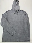 Dunning Golf Hoodie Mens Large Gray Performance Stretch Naperville Country Club